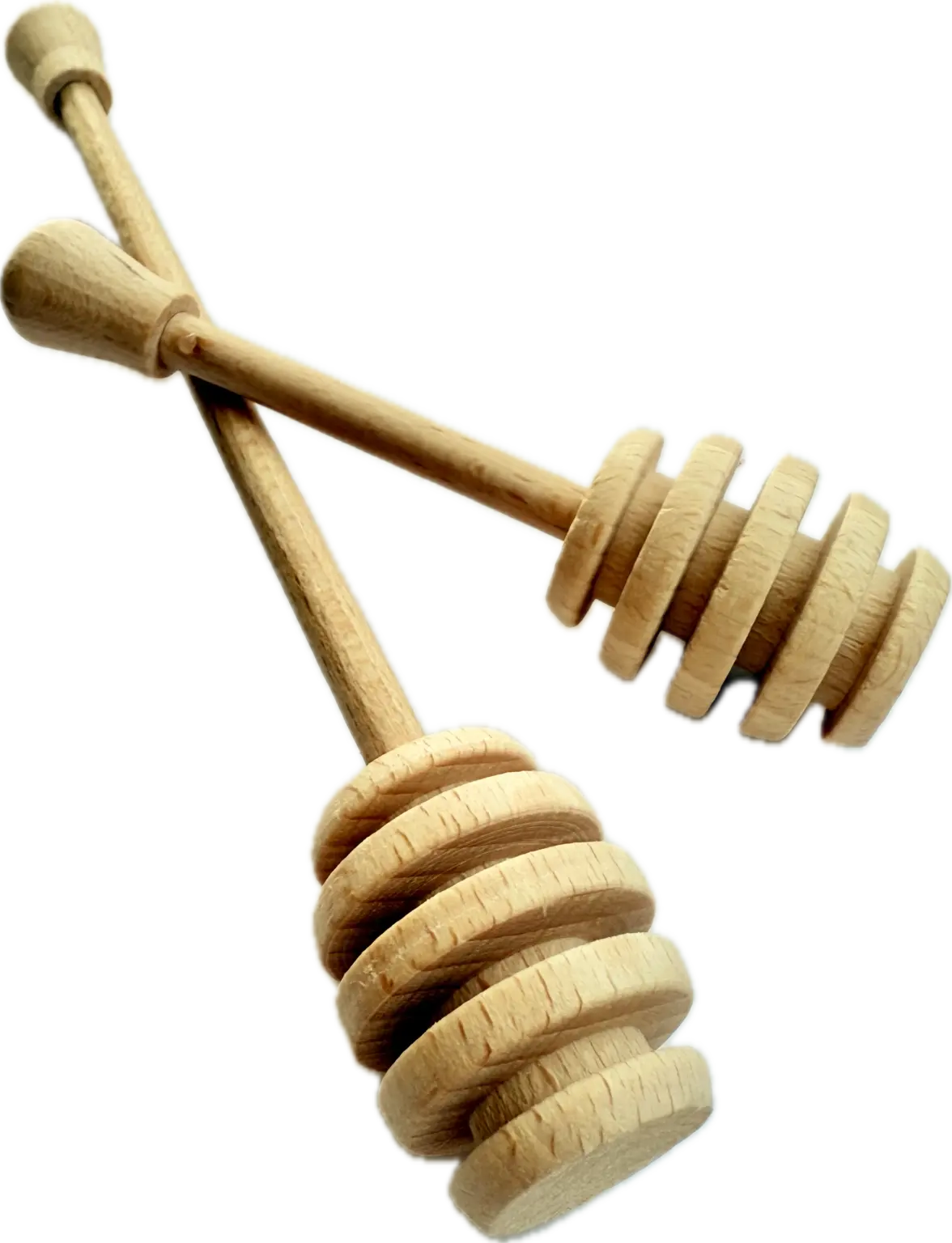 Honiglöffel aus Holz zum tropffreien Dosieren