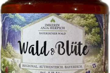 Glas Wald & Blüte Honig mit Beerennote