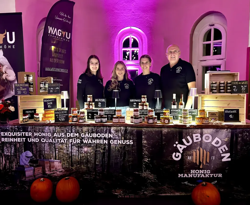 Stand der Gäuboden Honig Manufaktur beim Genussfestival 2025