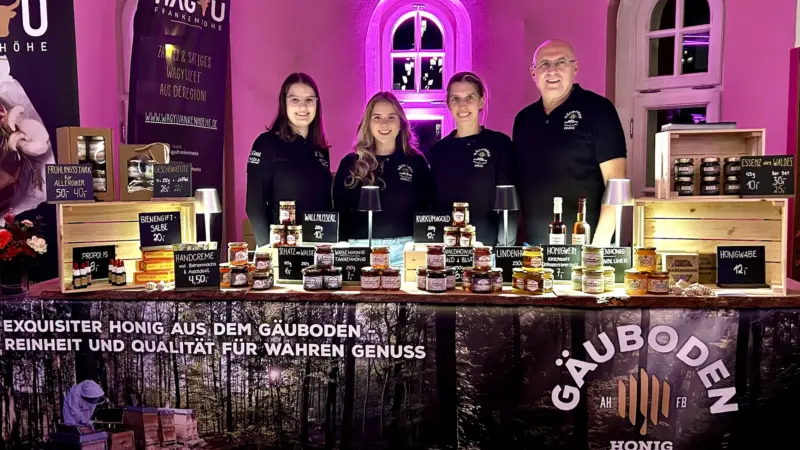 Stand der Gäuboden Honig Manufaktur beim Genussfestival 2025